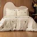 Ver imagem 1 de Jogo de Lençol Essencialle Queen 4 Peças Sol e Lua