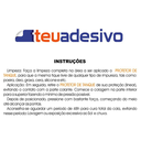 Ver imagem 4 de Kit Protetor Tanque Adesivo Moto Honda Cg Ano Acima 2018 Azul Teu Adesivo