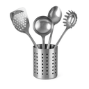 Ver imagem 3 de Porta Talheres e Utensílios de Aço Inox Perfurado 9,5x12,5cm