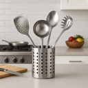 Ver imagem 4 de Porta Talheres e Utensílios de Aço Inox Perfurado 9,5x12,5cm