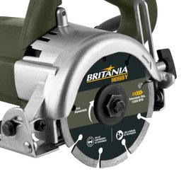 Serra Mármore Britânia Bsm01 - 13000rpm 220v - Potência e Precisão para Cortes Exatos - 2