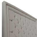 Ver imagem 4 de Cabeceira para Box Casal Padova Linho Palha 160cm Fabrispuma