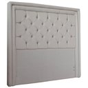 Ver imagem 3 de Cabeceira para Box Casal Padova Linho Palha 160cm Fabrispuma