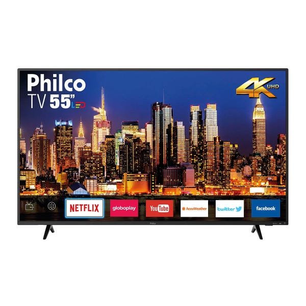 Smart TV Philco LED 4K 55 Polegadas PTV55F62Sn Bivolt - 1