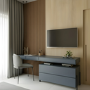 Ver imagem 1 de Kit 10 Painel Ripado Pvc 3d Decorativo 20cm X 3m