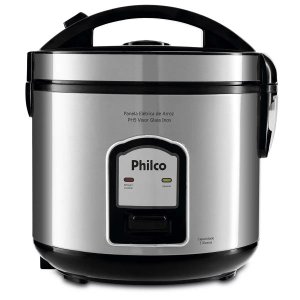 Panela de Arroz 5 Xícaras Ph5p Visor Glass Inox 127v