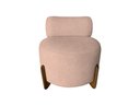 Ver imagem 1 de Poltrona Monaco Decorativa Bouclé para Sala, Quarto ou Closet