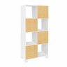 Estante para Livros Wally - Branco - Artany - 5