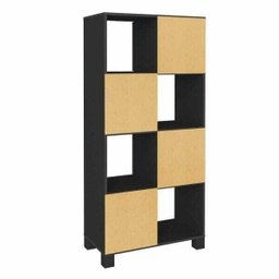 Estante para Livros Wally - Preto - Artany - 6