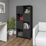 Estante para Livros Wally - Preto - Artany - 10