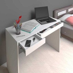 Escrivaninha/Mesa para Computador College - Branco - Artany - 2