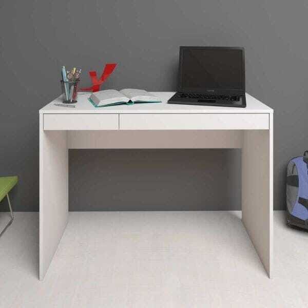 Escrivaninha/Mesa para Computador College - Branco - Artany - 1
