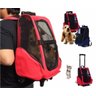 Mochila Bolsa com Rodas para Transporte Cães Gatos Passeio Pets GT399 - 4