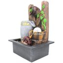 Ver imagem 3 de Fonte Decorativa Cascata Água Santa Resina Luz LED Gt758