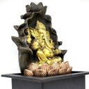 Ver imagem 6 de Fonte Decorativa Cascata Água Feng Shui Resina Luz LED Gt751