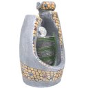 Ver imagem 4 de Fonte Decorativa Cascata Água Feng Shui Resina Luz LED Gt747