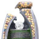 Ver imagem 2 de Fonte Decorativa Cascata Água Feng Shui Resina Luz LED Gt747
