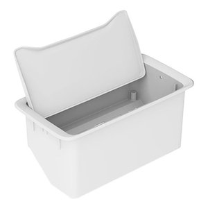 Caixa de Embutir 4 Tomadas 20a 6 Rj45 Cat5e - New 6 Branca QTMOV Caixa New6 Branca