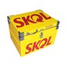 Caixa Térmica Bebidas Personalizada Skol 30 Litros 45 Latas Aço Galvanizado - EvandroShop - 1