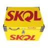Caixa Térmica Bebidas Personalizada Skol 30 Litros 45 Latas Aço Galvanizado - EvandroShop - 2