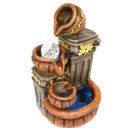 Ver imagem 2 de Fonte Decorativa Cascata Água Feng Shui Resina Luz LED Gt746