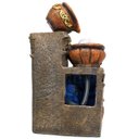 Ver imagem 3 de Fonte Decorativa Cascata Água Feng Shui Resina Luz LED Gt746