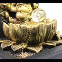 Ver imagem 7 de Fonte Decorativa Cascata Água Feng Shui Resina Luz LED Gt741