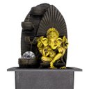 Ver imagem 1 de Fonte Decorativa Cascata Água Feng Shui Resina Luz LED Gt740