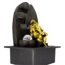Ver imagem 3 de Fonte Decorativa Cascata Água Feng Shui Resina Luz LED Gt740