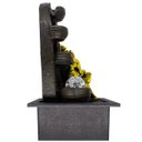 Ver imagem 4 de Fonte Decorativa Cascata Água Feng Shui Resina Luz LED Gt740
