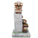 Ver imagem 6 de Fonte Decorativa Cascata Água Feng Shui Resina Luz LED Gt735