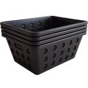 Ver imagem 7 de 4 Cestos Organizadores Caixas Organizadoras Pequena para Guardar Preto