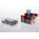 Ver imagem 4 de Caixa Acrílica com Divisórias e Tampa 22,5x16,5x8,5cm - Elegance