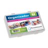 Kit com 5 - Estojo Box Organizador M - 14 Divisorias 23x14x4cm - 3