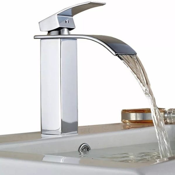 Torneira Misturador Cascata Monocomando Baixa Banheiro GT840