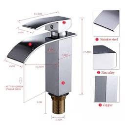 Torneira Misturador Cascata Monocomando Baixa Banheiro GT840 - 2