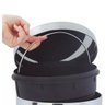 Kit 2 Lixeira Inox Banheiro Cozinha Pedal E Balde 3 Litros - 3