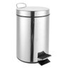 Kit 2 Lixeira Inox Banheiro Cozinha Pedal E Balde 3 Litros - 5
