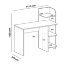 Ver imagem 6 de Conjunto Sala de Estar: Escrivaninha Link + Estante Multy