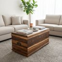 Ver imagem 6 de Baú Decorativo para Sala de Estar Aura C38