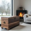 Ver imagem 1 de Baú Decorativo para Sala de Estar Aura C38