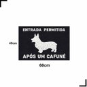 Ver imagem 2 de Tapete Capacho Entrada Cafuné Corgi 60x40 Cachoro Pet Rainha