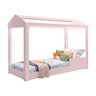 Cama Montessoriana Solteiro Para Colchão de 88x188cm 100% MDF - Crystal - Rosa J&A Móveis - 2