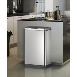 Lixeira Automática 50 Litros Inox Com Sensor - 3
