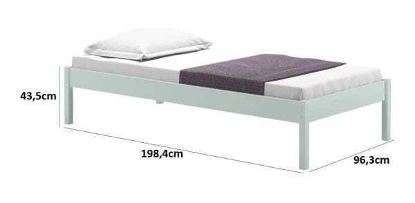 Cama Infantil Paris Verde - Quater - 2