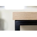 Ver imagem 3 de Mesa de Mdf com Pés em Metalon - Tamanho Plus Size - Preto - Mobília Express