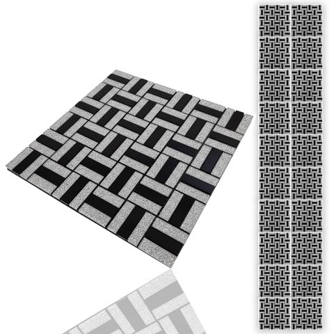 Pastilha de Vidro Kit 20 Uni Adesiva Parede Cozinha Banheiro Sala Decorativa Moderna Requintado Refo