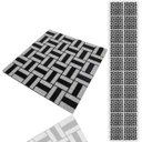 Ver imagem 1 de Pastilha de Vidro Kit 20 Uni Adesiva Parede Cozinha Banheiro Sala Decorativa Moderna Requintado Refo