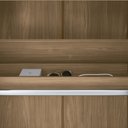 Ver mais imagens de Guarda Roupa Casal 6 Portas Ripado Buriti com Pes Santos Andira