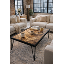 Ver imagem 5 de Mesa de Centro Estilo Industrial & Rústica